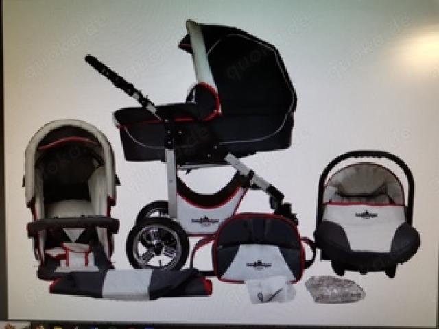 Bergsteiger Kinderwagen-Set Capri  3-1 - 1